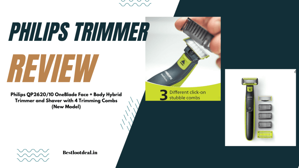 Trimming Made Effortless Philips QP252510 Hybrid Trimmer and Shaver Review