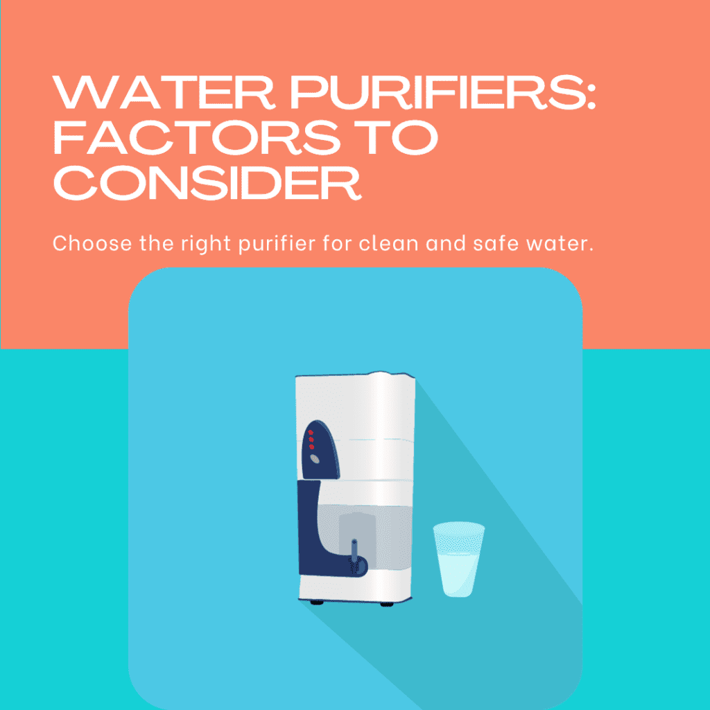 Factors to Consider When Buying Purifiers